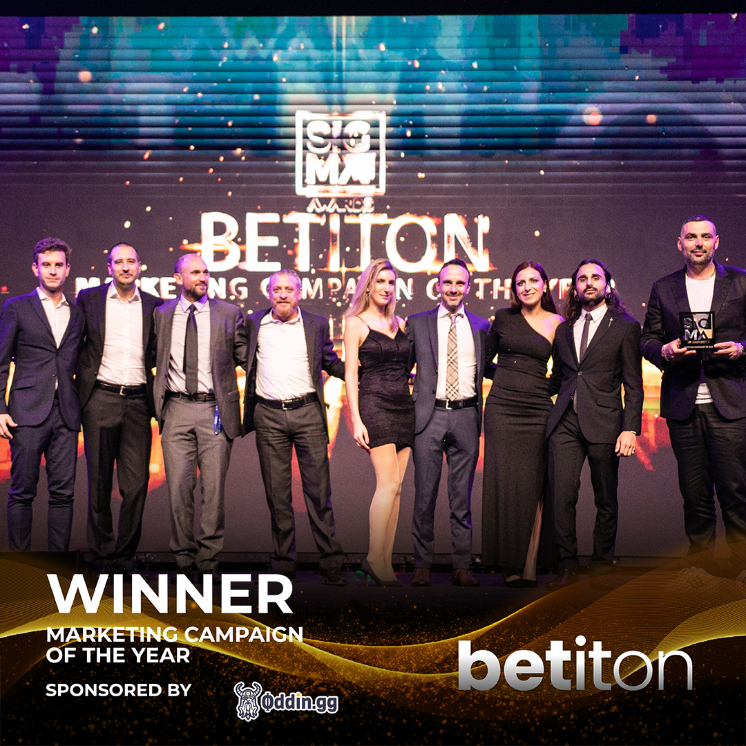Betiton Has Been Named the SiGMA Marketing Campaign of the Year Award Winner