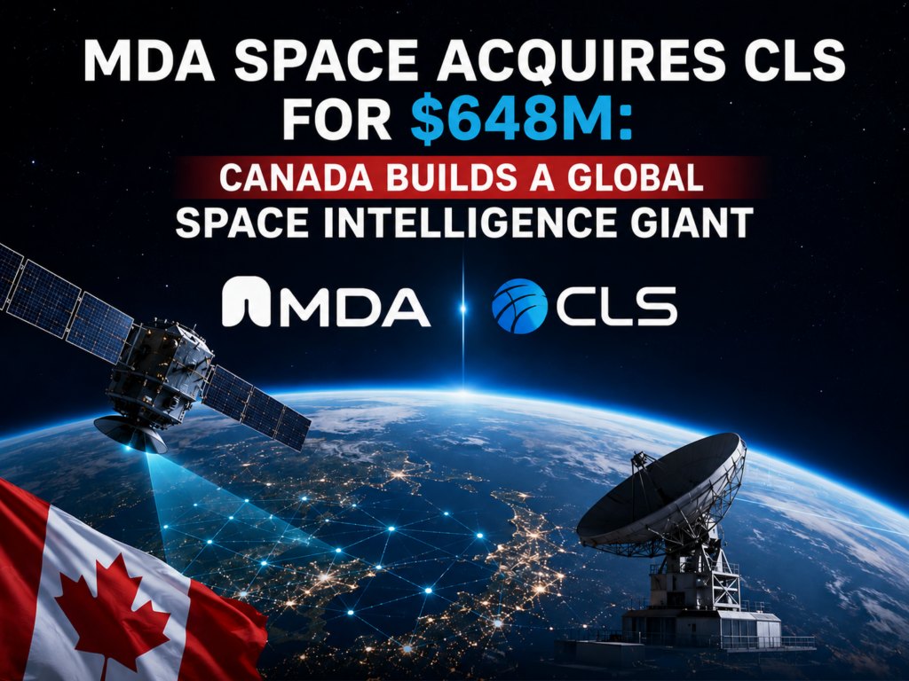 MDA Space Acquires CLS